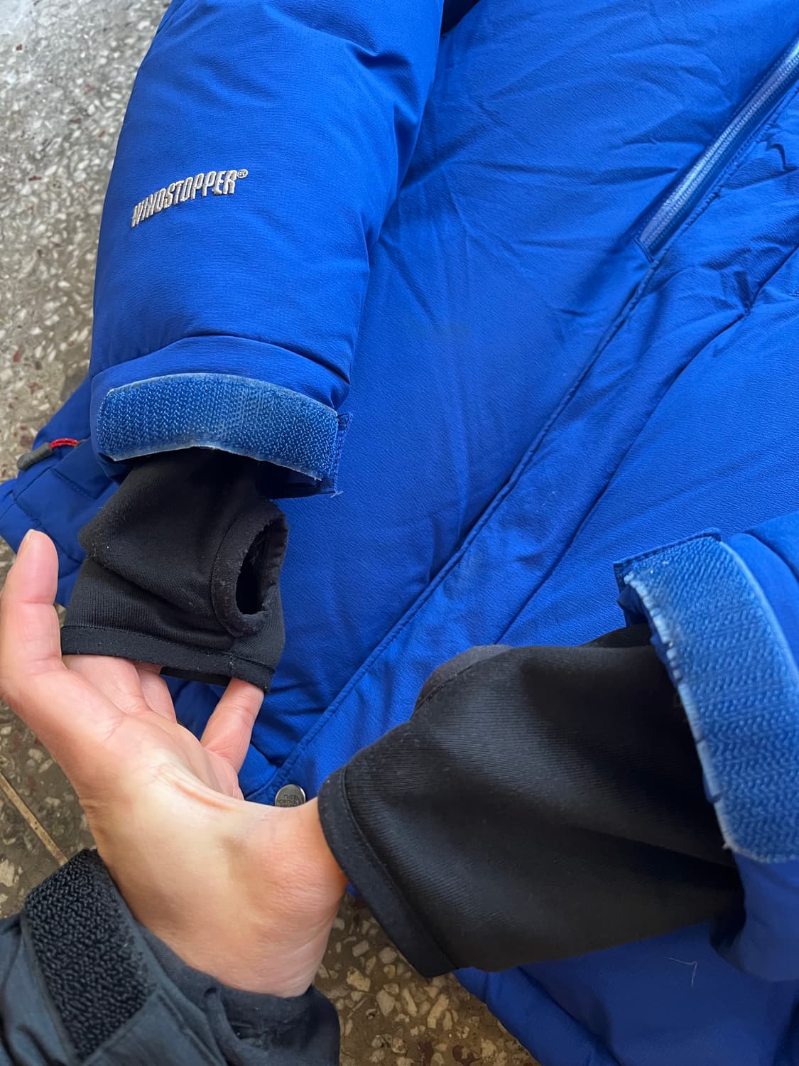 노스페이스 히말라야1패딩 블루 상품이미지5