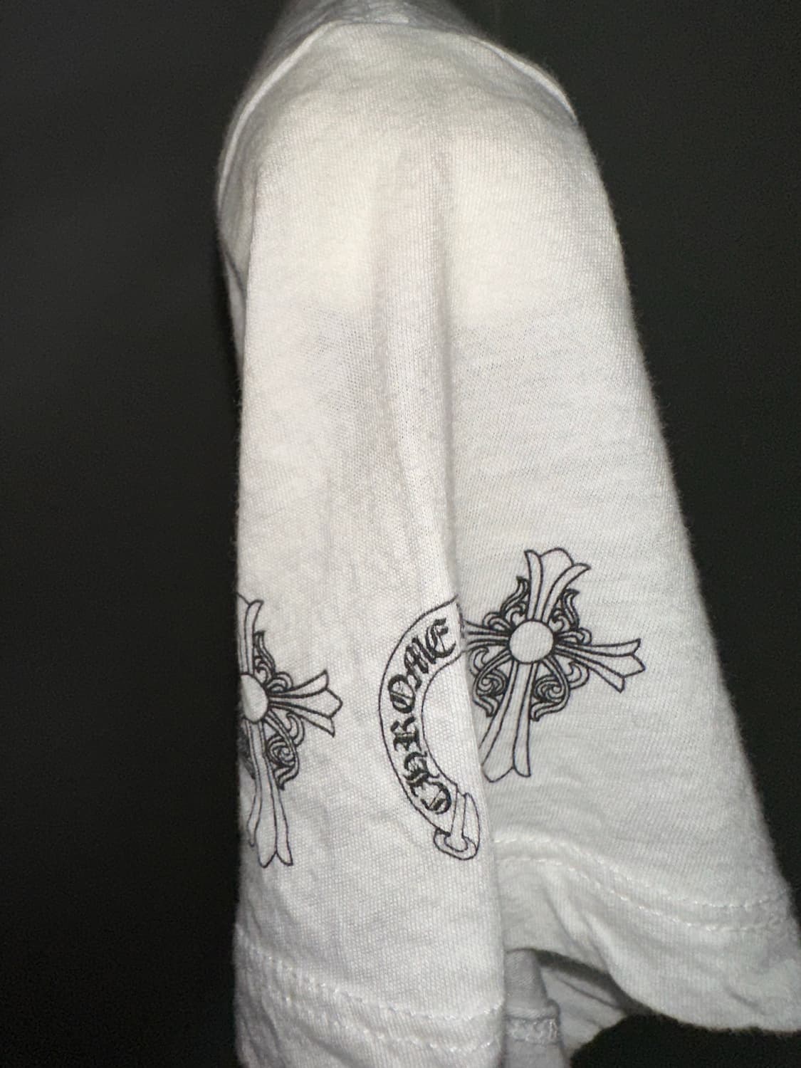 chrome hearts women’s white short sleeve 상품이미지3