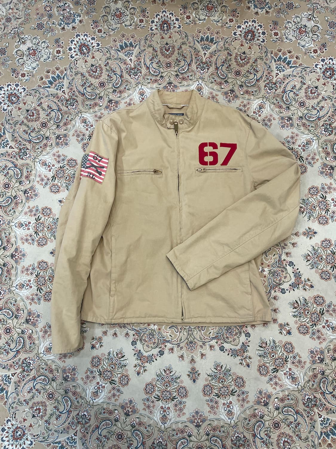 폴로 랄프로렌 카페레이서 자켓 L 상품이미지3