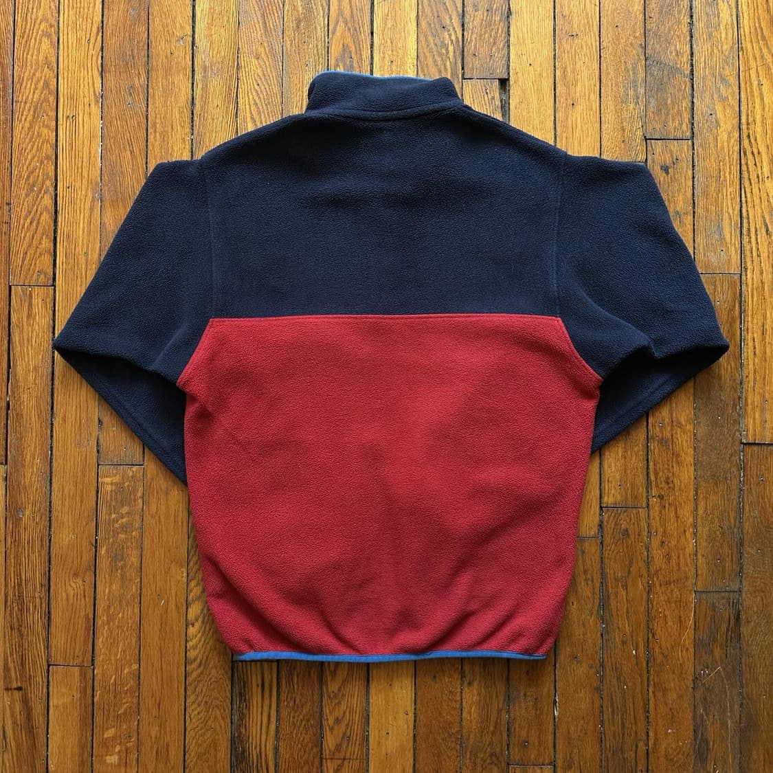 13FW 파타고니아 신칠라 스냅-T 네이비/레드 상품이미지4