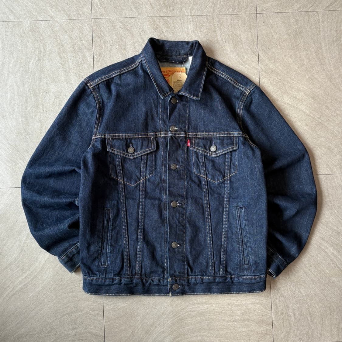 리바이스 정품 타입3 인디고 데님 자켓 상품이미지1