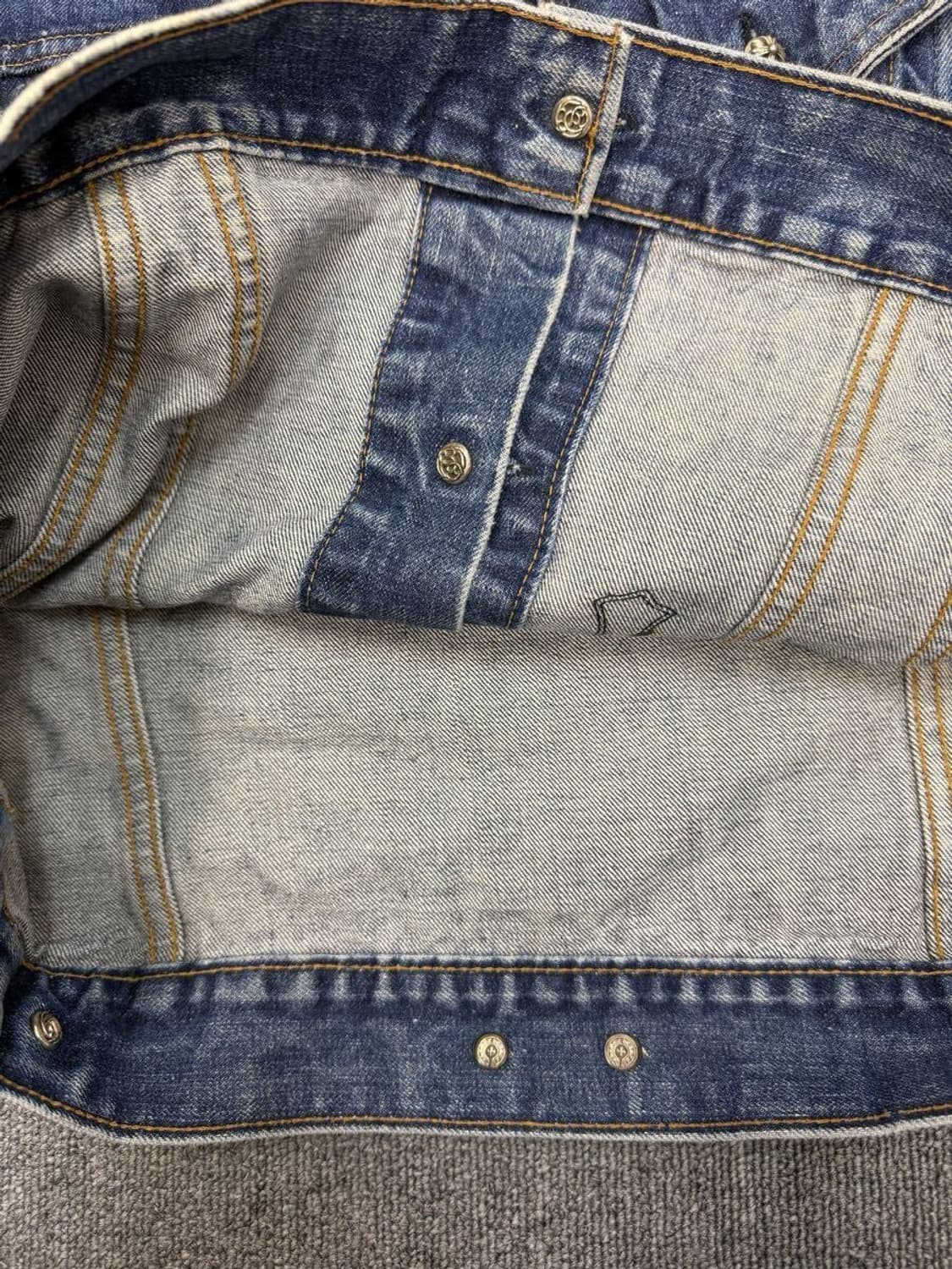 크롬하츠 X 리바이스 데님 자켓 XL 상품이미지9