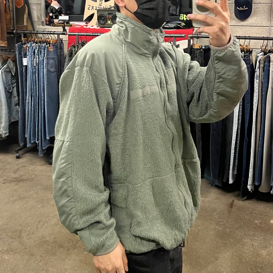 미군 젠3 폴라텍 후리스 자켓 (XL/L) 상품이미지8