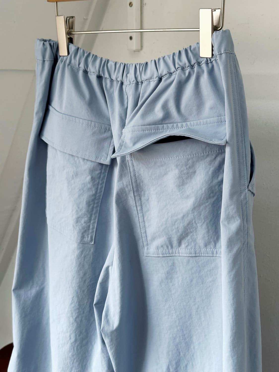 High count fabric design parachute pants 상품이미지6