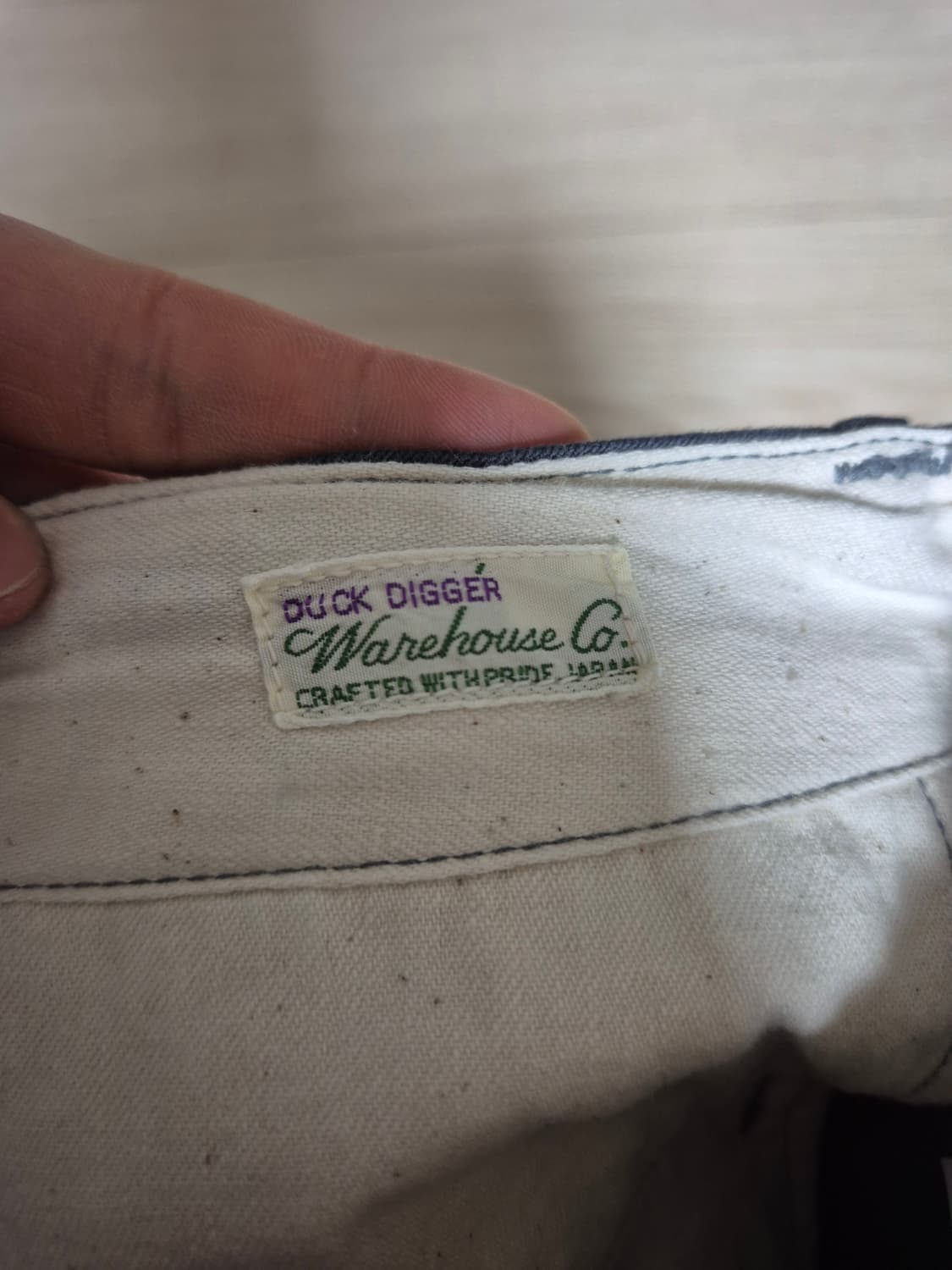 웨어하우스 덕디거 치노팬츠 판매합니다. 상품이미지3