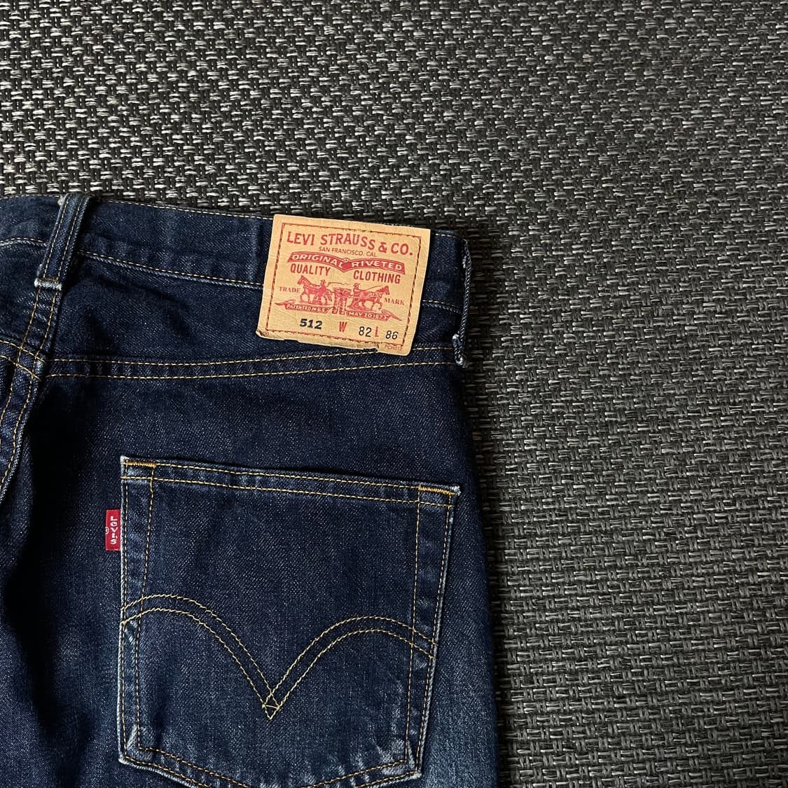 (33) 리바이스 512 진청 데님 팬츠 상품이미지7