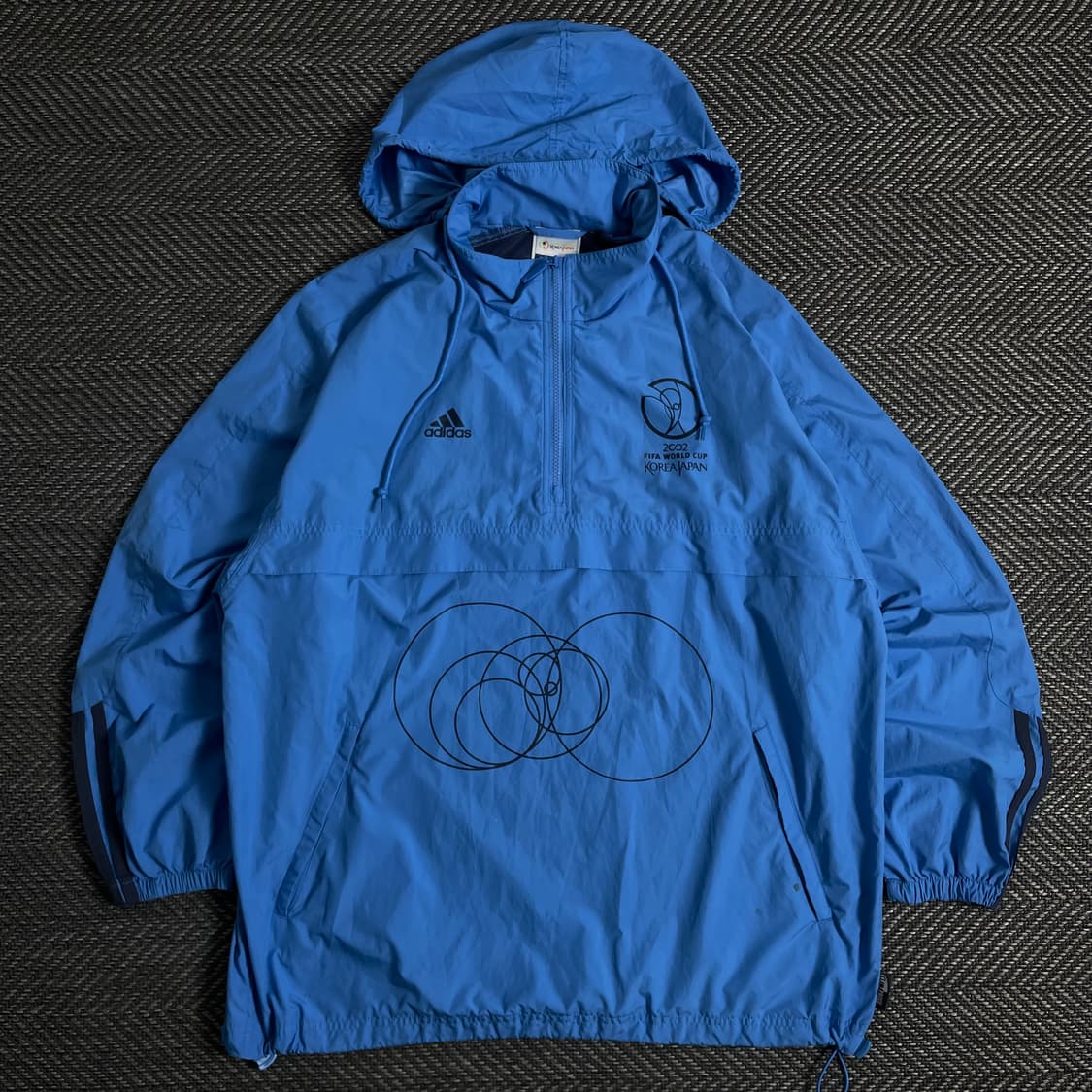 아디다스 2002 월드컵 빅로고 우븐 아노락 웜업 y 3117 상품이미지2
