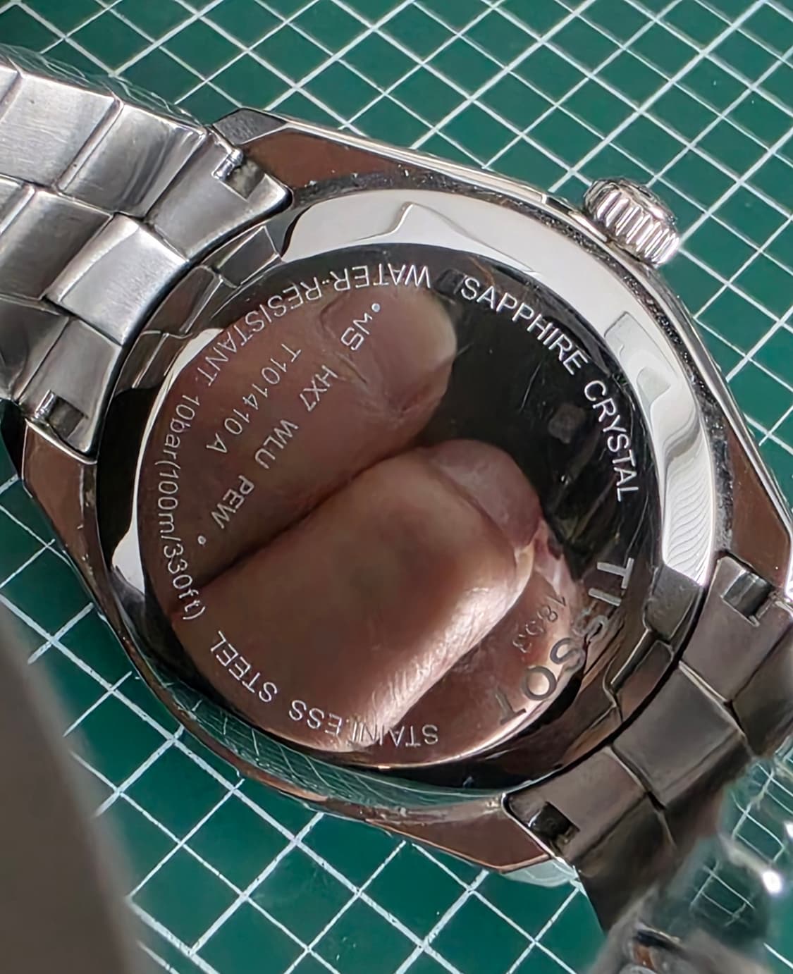 티쏘 (TISSOT) PR100 청판 쿼츠시계 (풀박스 새제품급) 상품이미지4