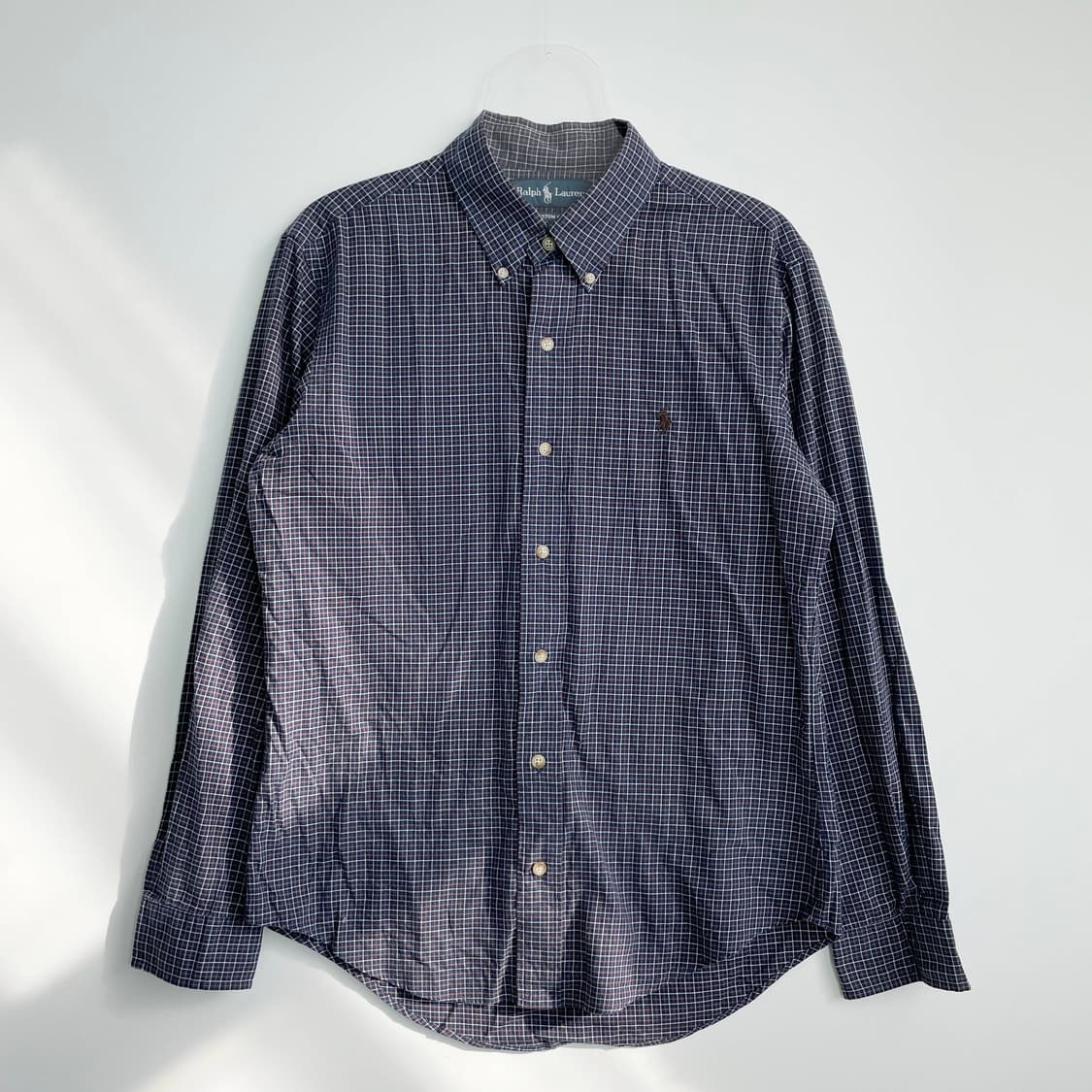 B1 폴로랄프로렌 커스텀핏 체크 셔츠 95사이즈 상품이미지1