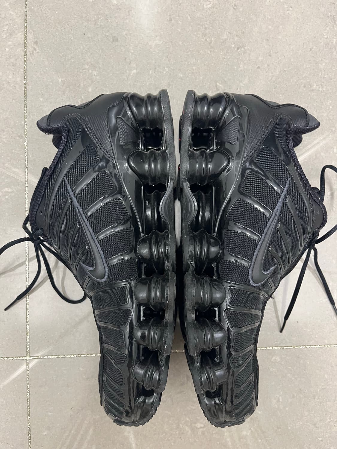 (W) 나이키 샥스 TL 블랙 앤 맥스 오렌지 275 상품이미지7