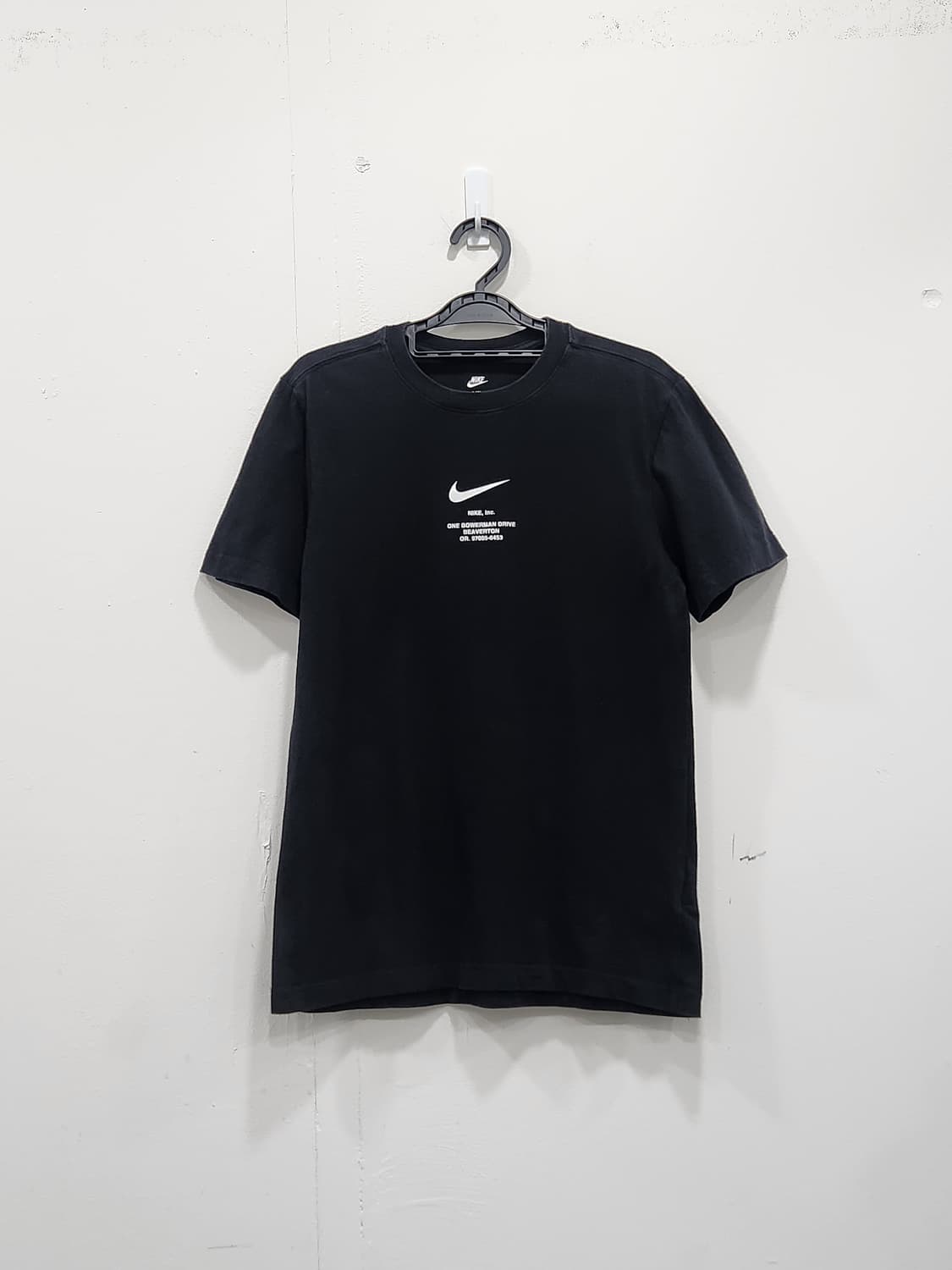 [S] 나이키 스우시 블랙 반팔티 S 상품이미지2