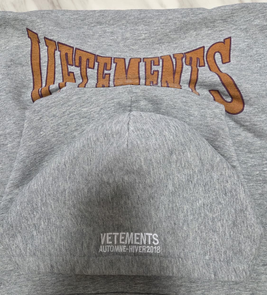 베트멍 오버핏 크롭백로고 후드티 상품이미지8