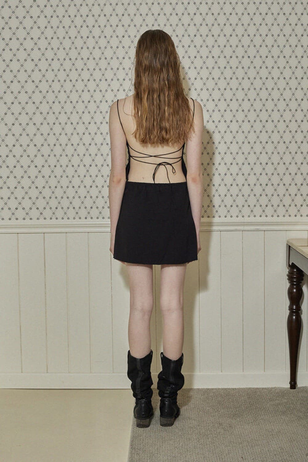 보헤미안서울 백리스 원피스 상품이미지2