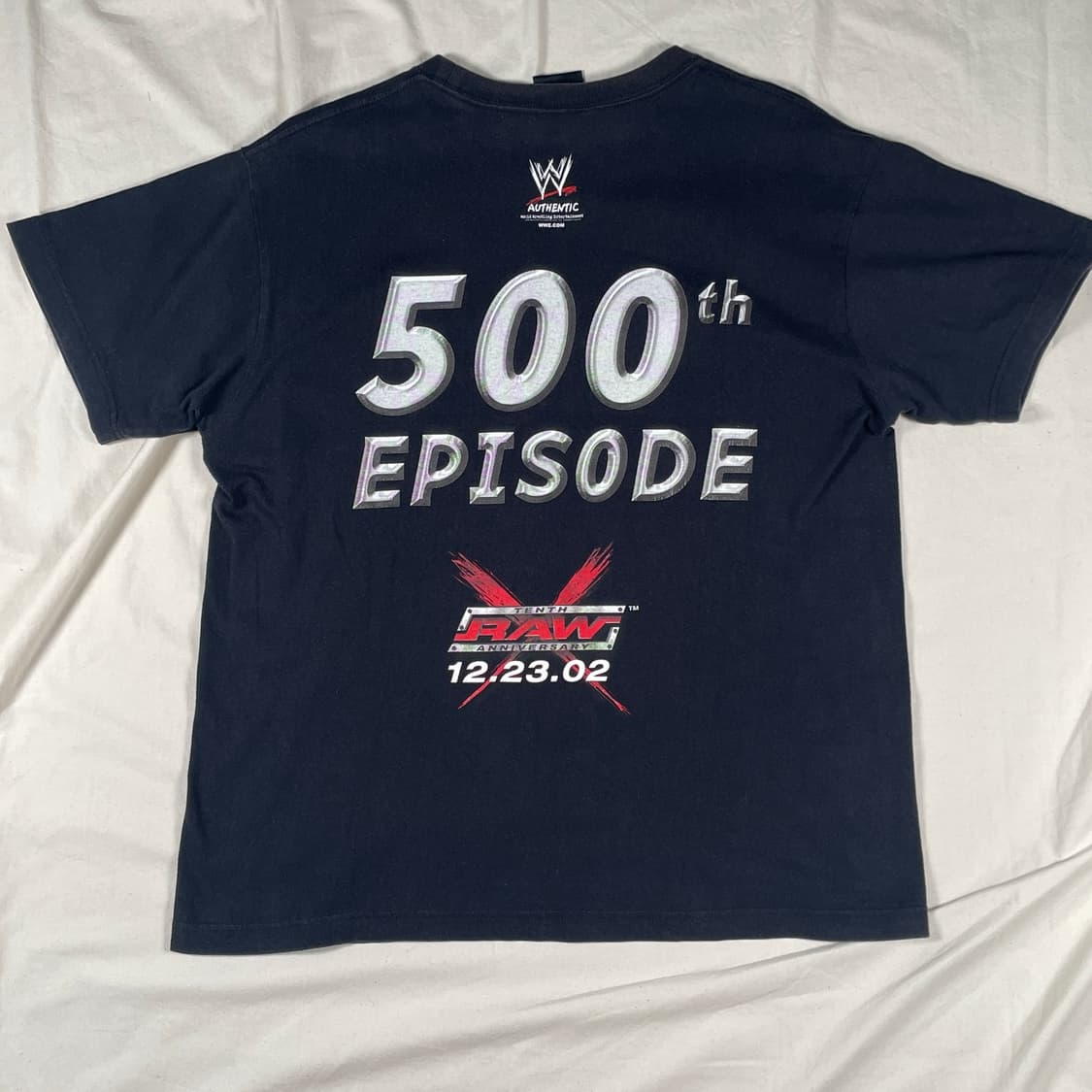 00s WWF WWE Raw 프로레슬링 프린팅 반팔 티셔츠 반팔티 상품이미지4