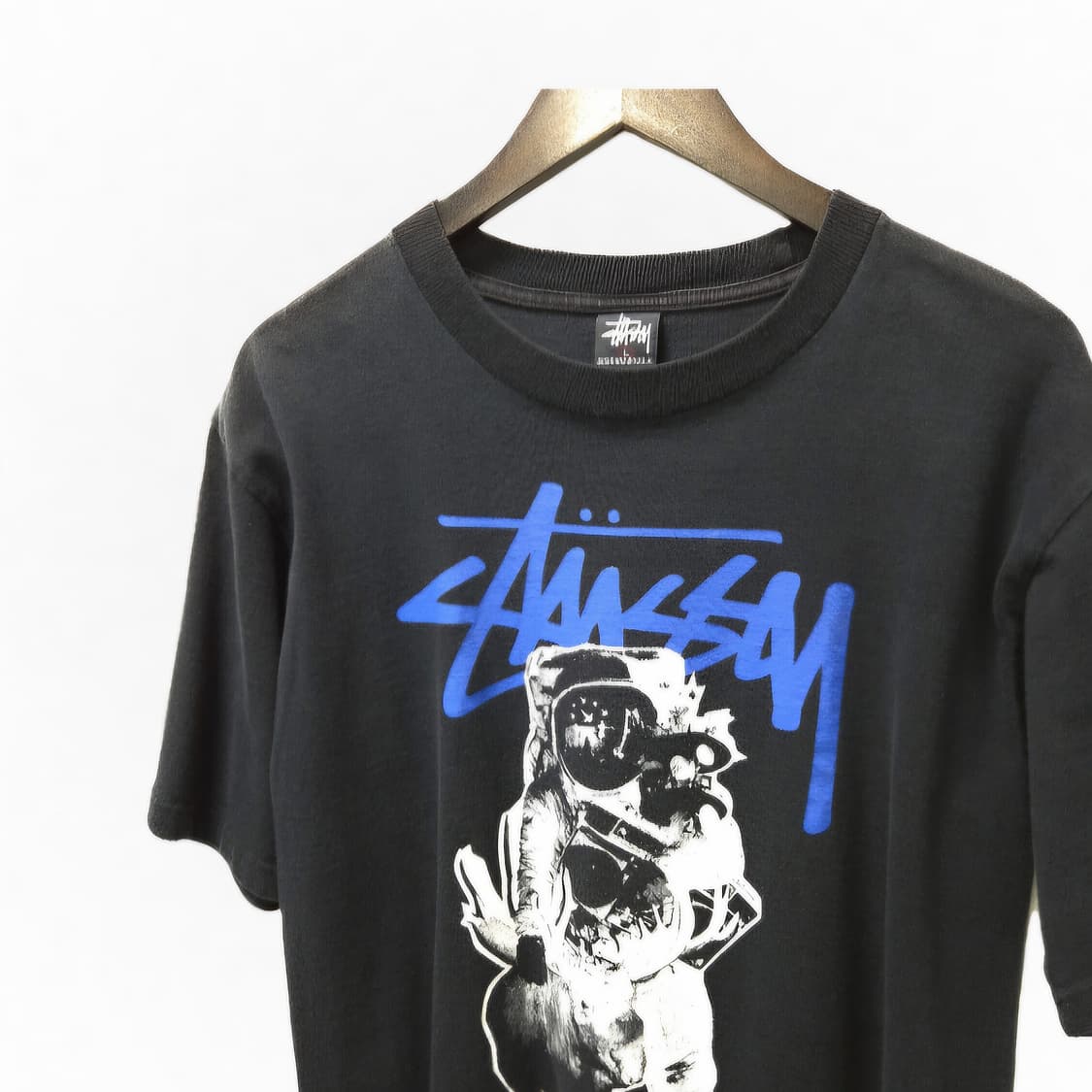 스투시 우주비행사 반팔 티셔츠 L 상품이미지5