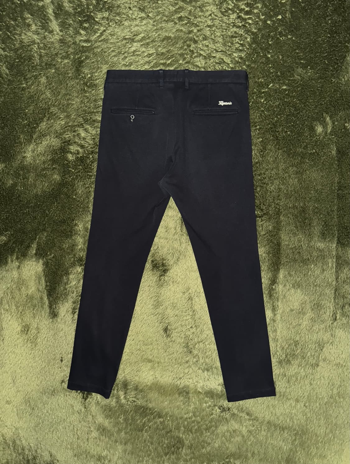 [M] 히스테릭 글래머 코튼 폴리 블렌디드 이지 팬츠 블랙 상품이미지7