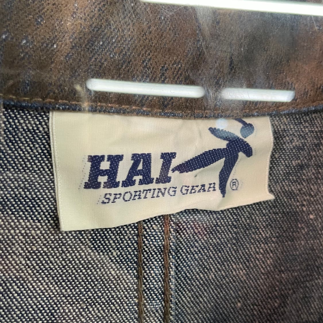 90s 이세이미야케 하이 스포팅 기어 다운버튼 데님자켓 상품이미지9