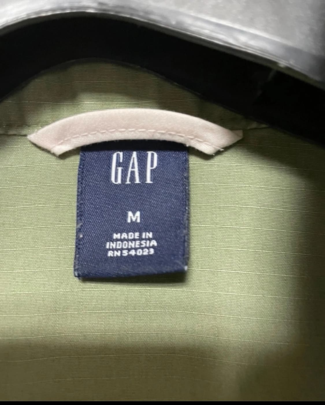 GAP 여성 카키 야상 M 점퍼 상품이미지2