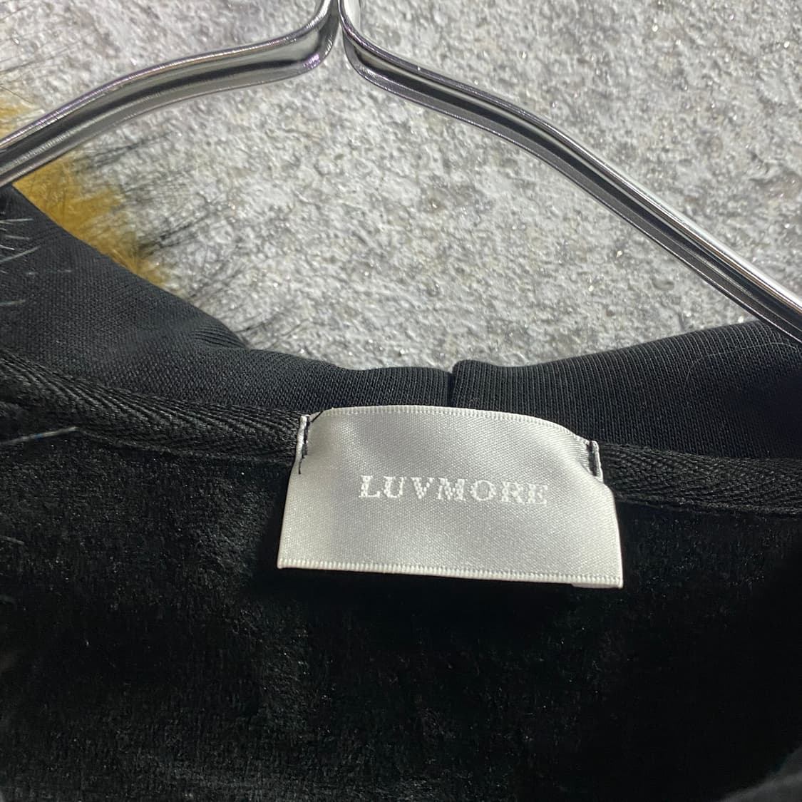 빈티지 블랙 골드패턴 후드집업 B3319 상품이미지3