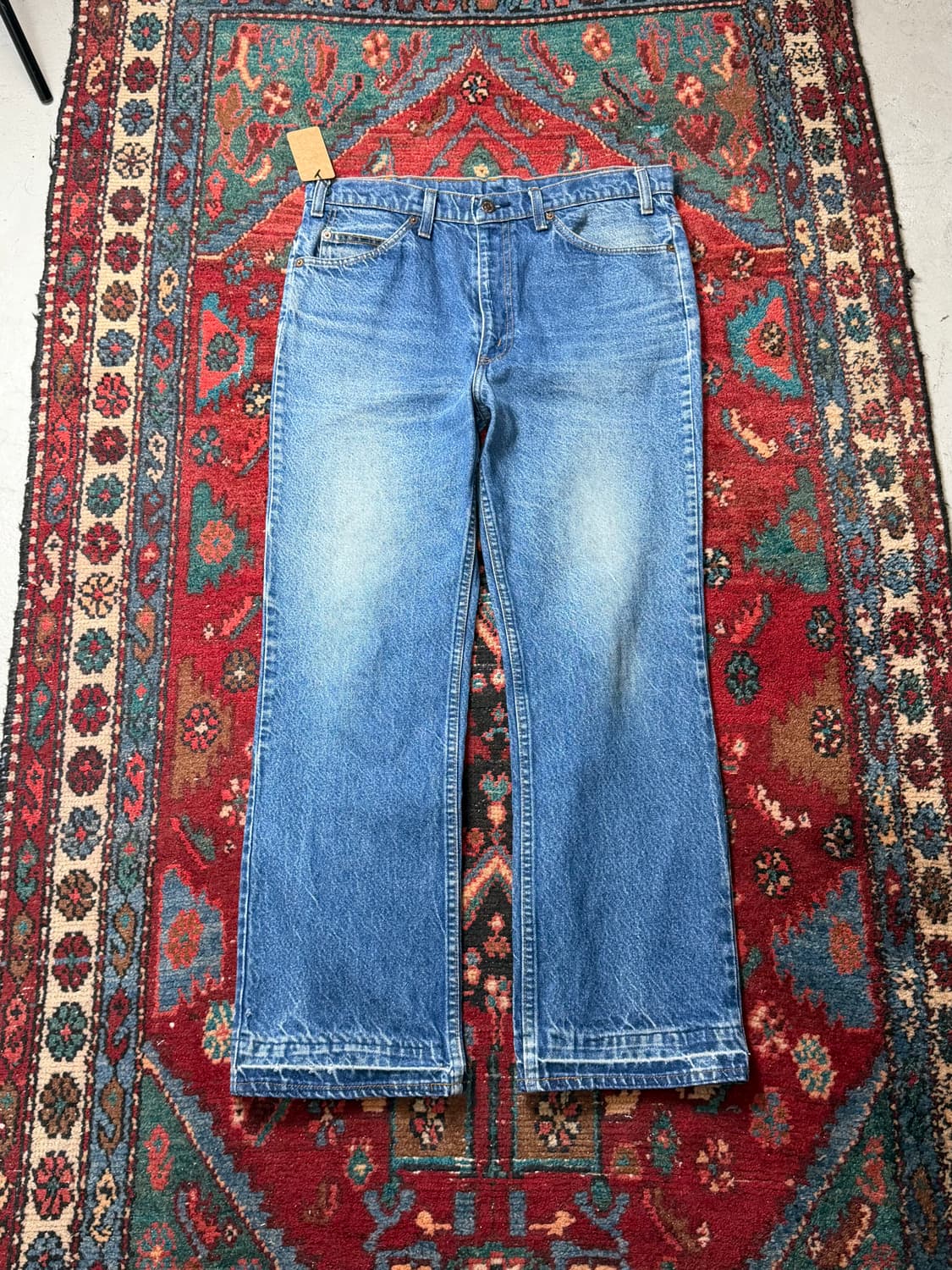 80's USA Made 빈티지 리바이스 517 오렌지탭 부츠컷 상품이미지2