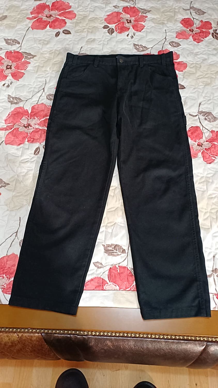 디키즈 블랙팬츠 실측34인치 기장100 상품이미지1