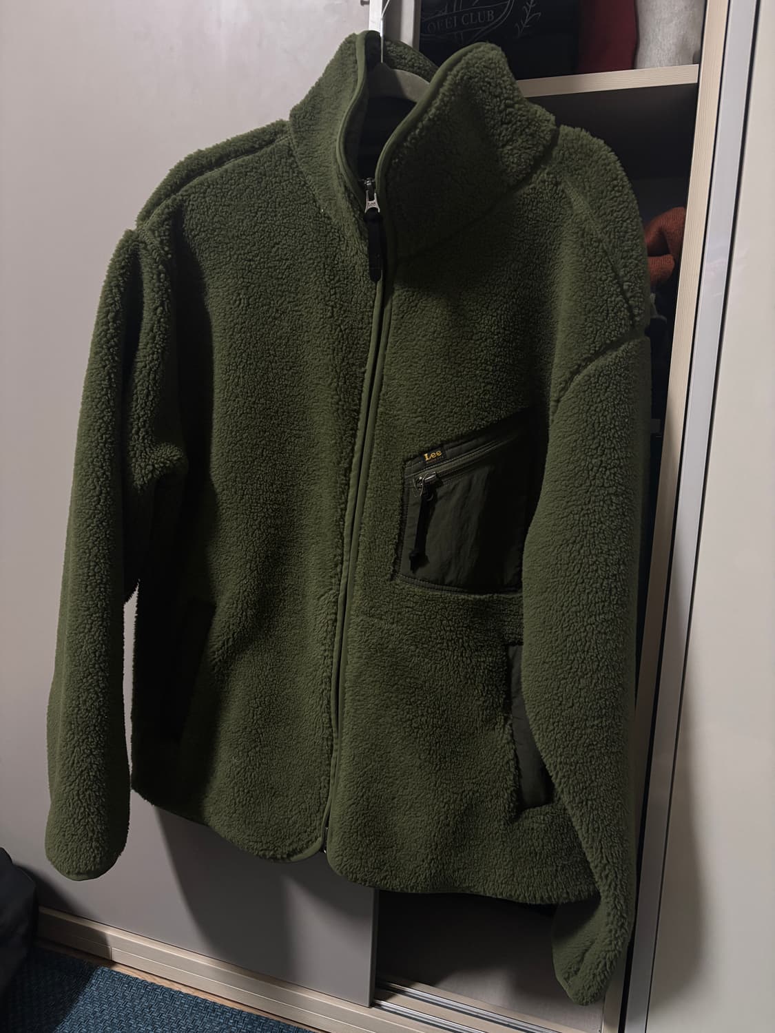 lee 후리스 카키 M 상품이미지1