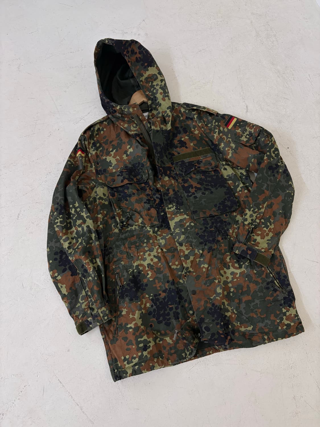 German Army Flectarn Camo Field Parka 상품이미지10