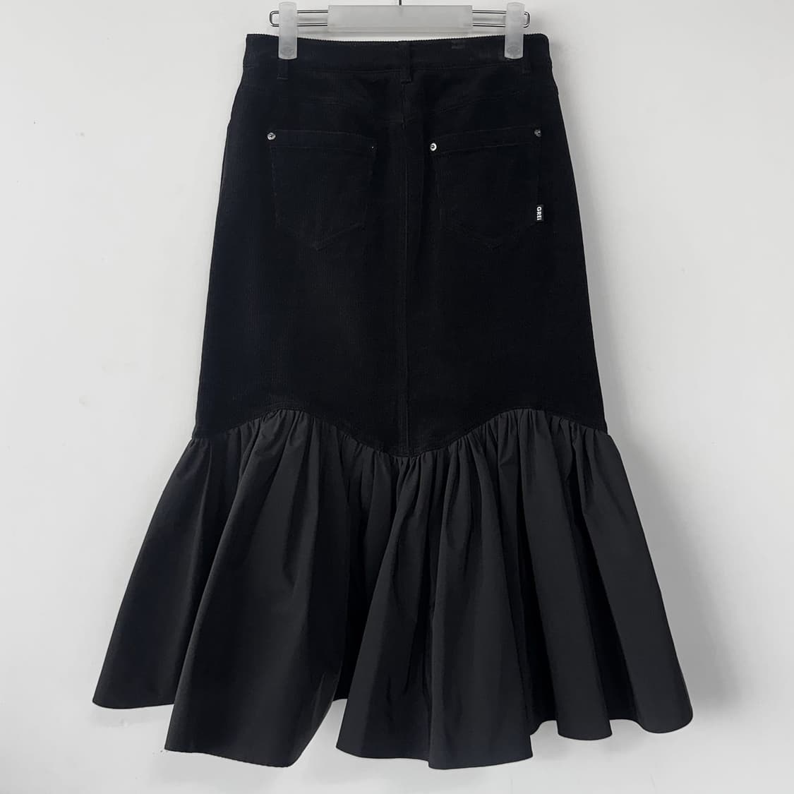 톰그레이하운드 코듀로이 믹스 셔링 스커트 상품이미지5