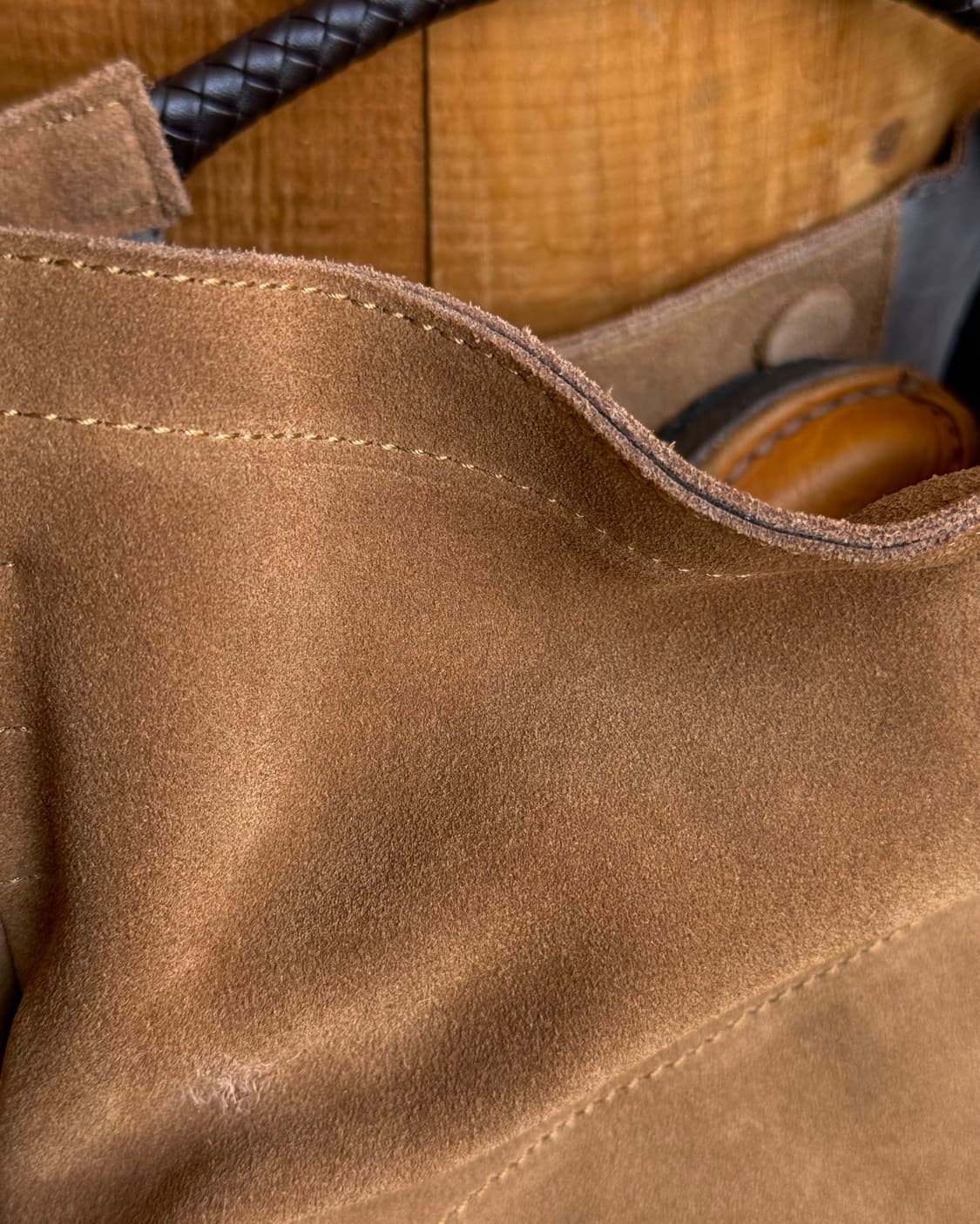 스토리. 스웨이드 핸드백 상품이미지9