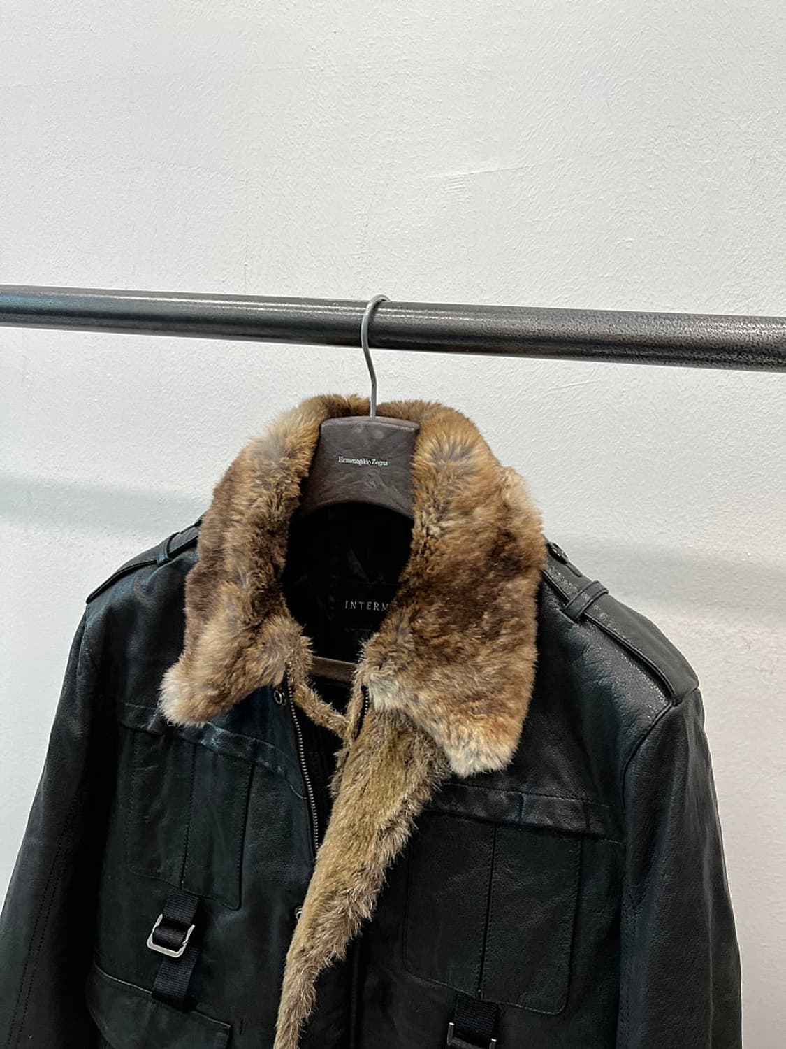 100) 인터메조 레빗퍼 레더자켓  상품이미지3