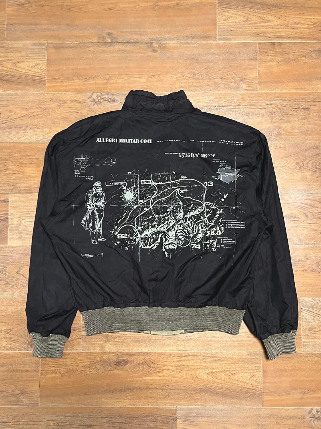 80s 빈티지 allegri 알레그리 자켓 상품이미지2