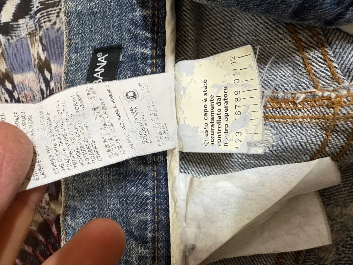 Dolce & Gabbana Distroyed denim pants 상품이미지6