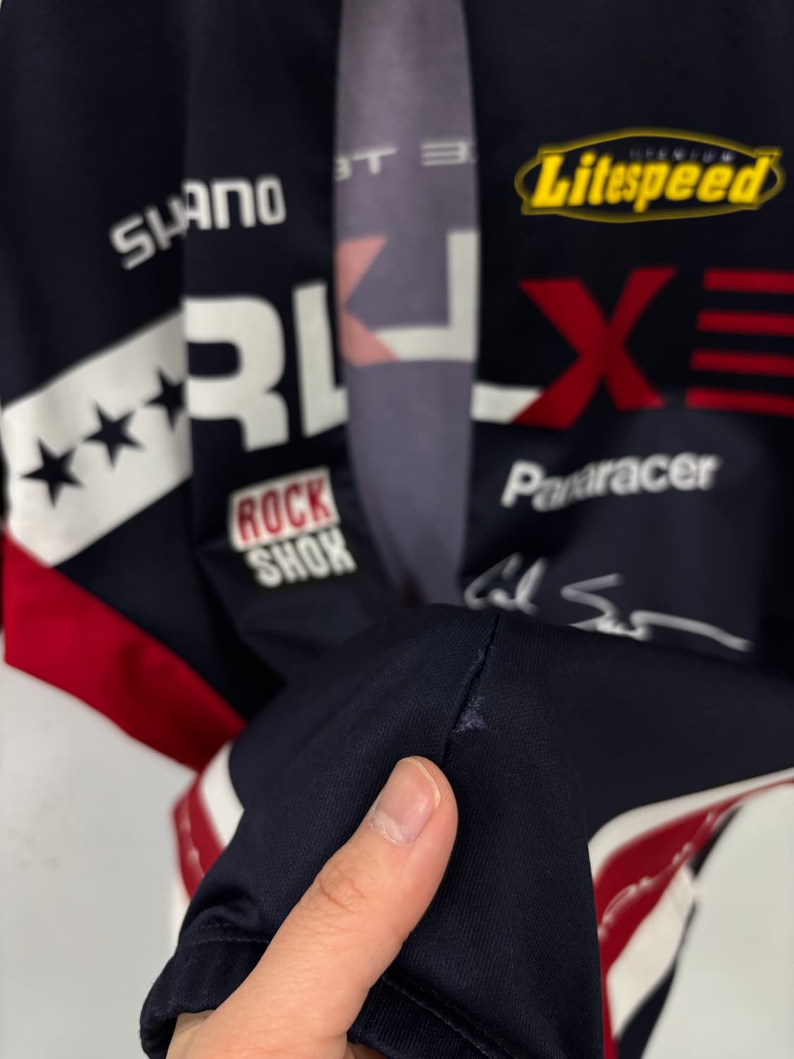 폴로 랄프로렌 빈티지 RLX 사이클링 저지 상품이미지5