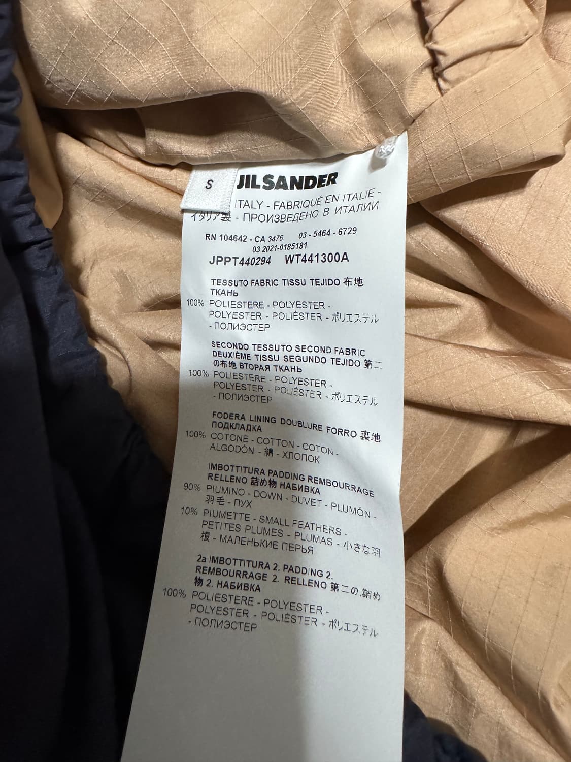 S 질샌더 립스탑 다운 패딩 상품이미지8