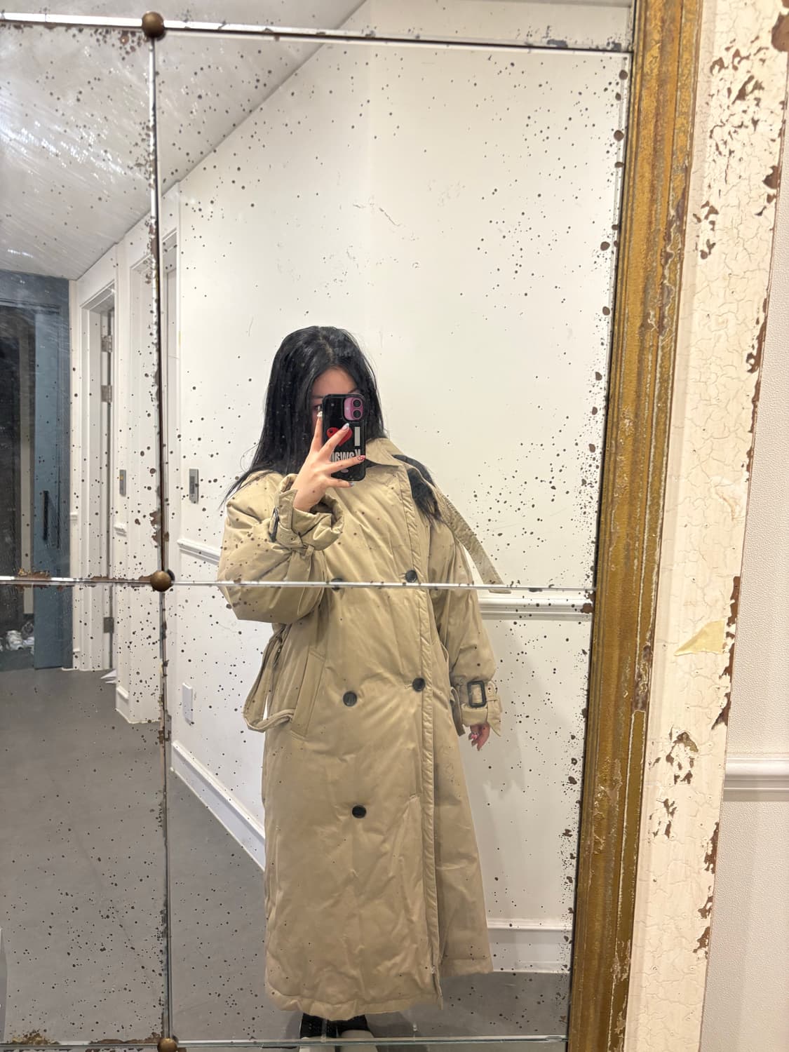 트렌치 코트 패딩 상품이미지3