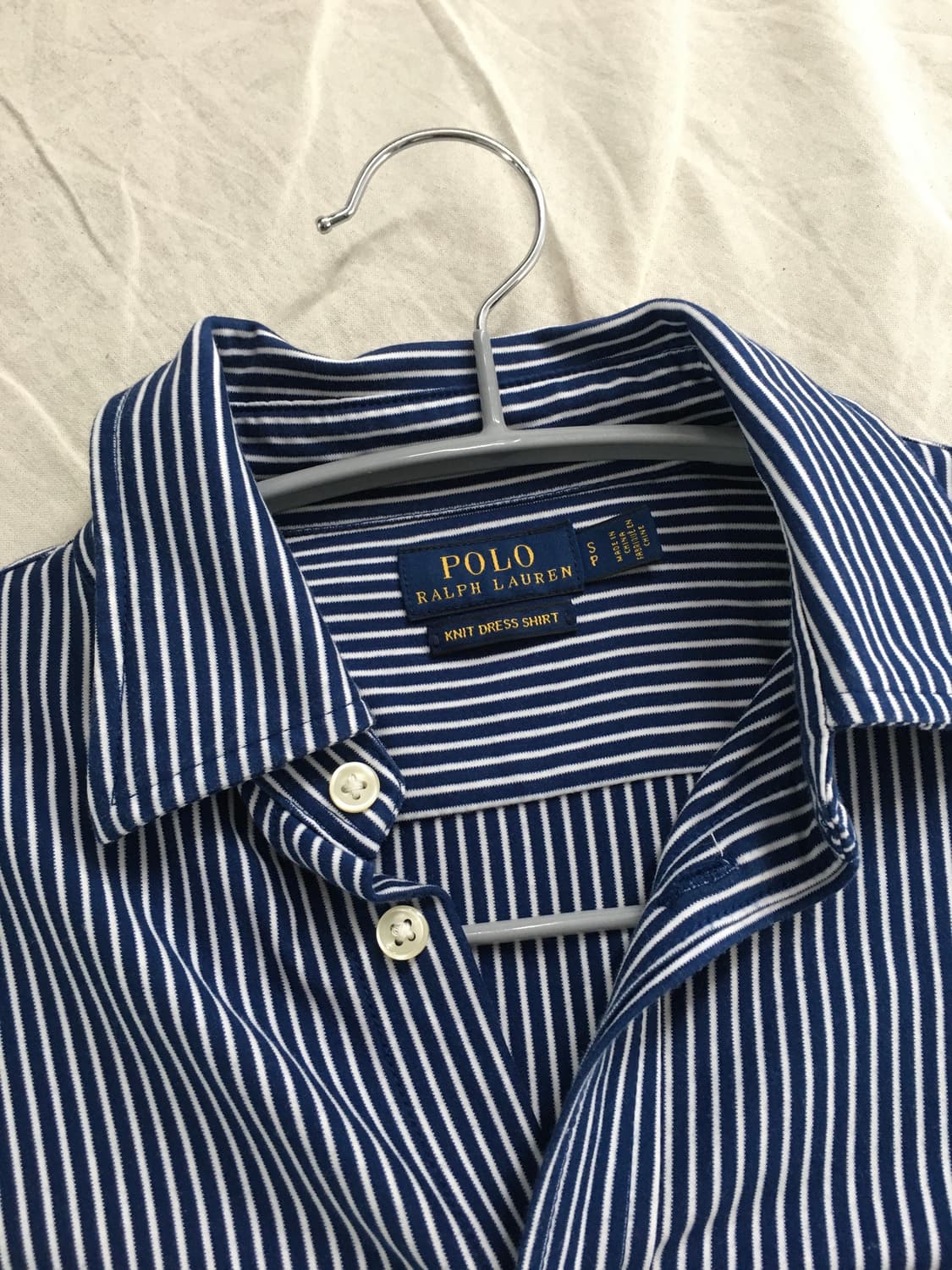 폴로 랄프로렌 가슴로고 스트라이프 셔츠 상품이미지4