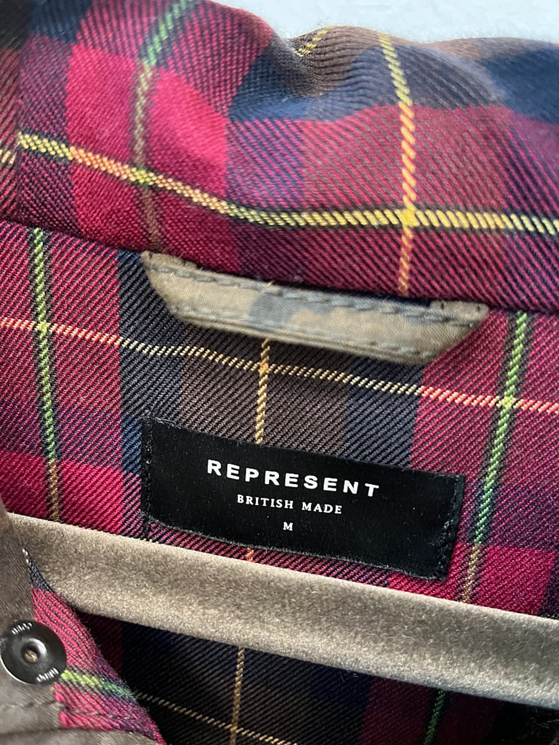 100-105) 리프리젠트 왁스 카모 야상자켓 상품이미지6