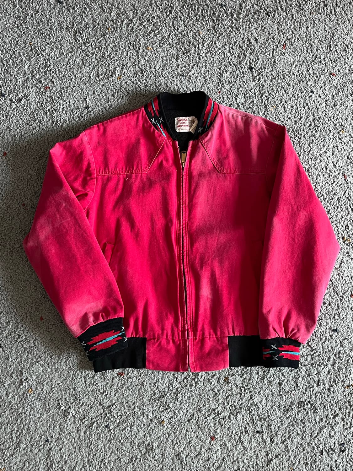 80s USA vintage saddle king western  상품이미지1