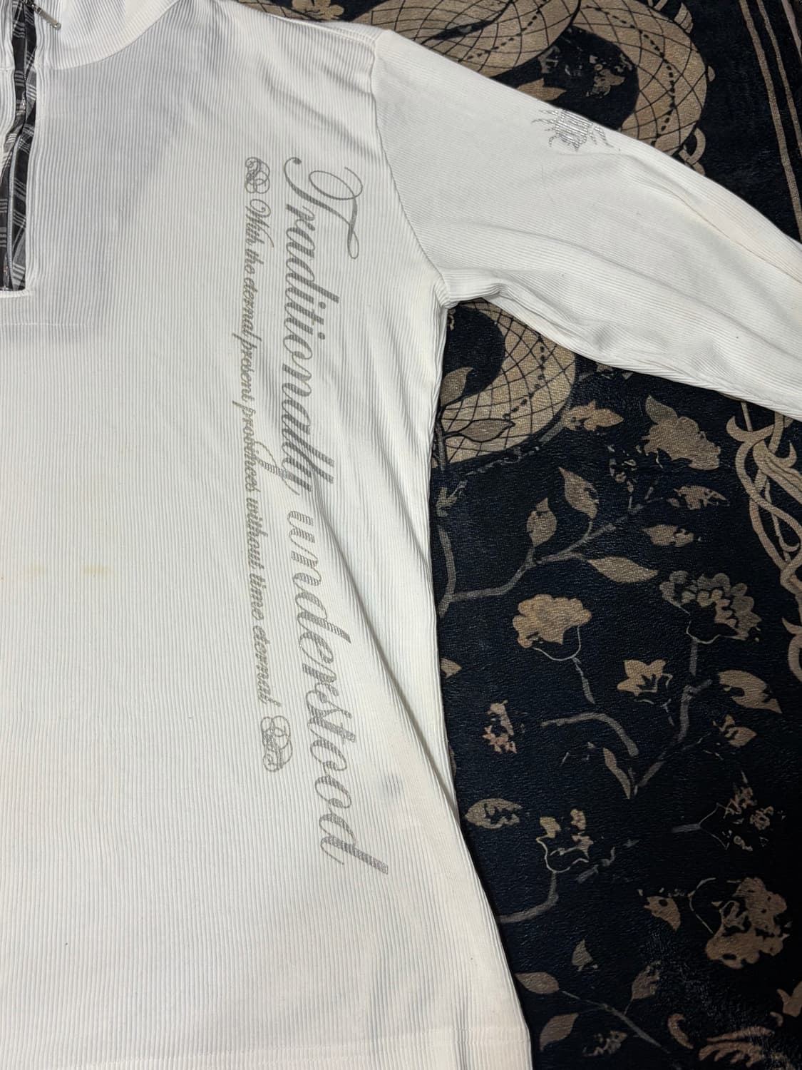 Y2K Layered lettering long sleeve unisex 상품이미지6