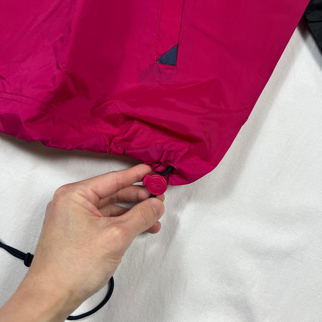 90‘s 나이키 nike 스우시 저스트두잇 풀오버 바람막이 자켓 상품이미지5