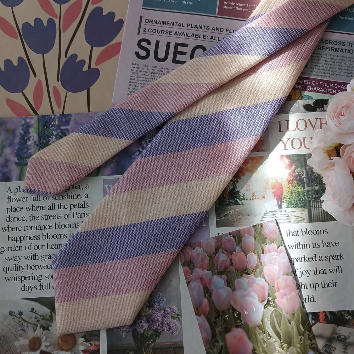 앤드류스타이 울 스트라이프 넥타이 9.4cm A+등급 A19048
 상품이미지3