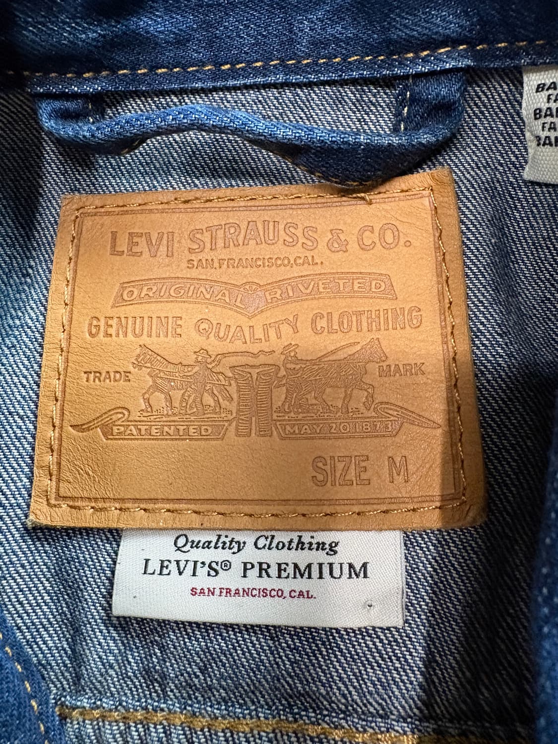 리바이스 디스트로이드 데님 트러커 자켓 4154 상품이미지4