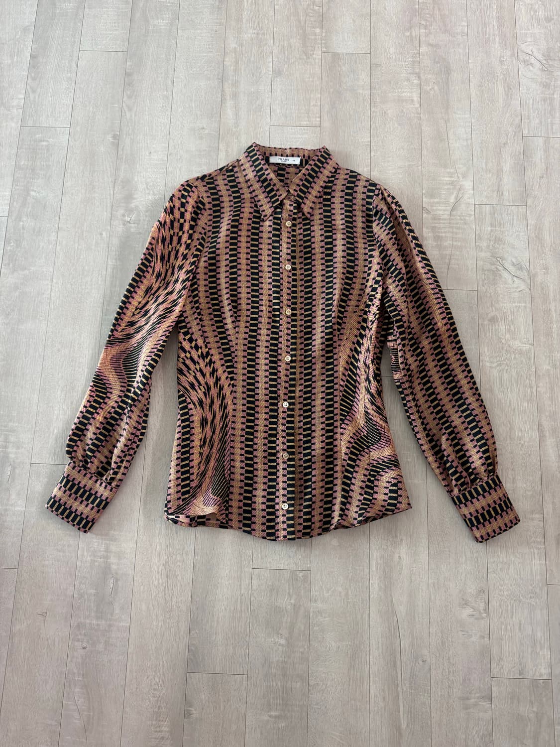 prada silk blouse 상품이미지1