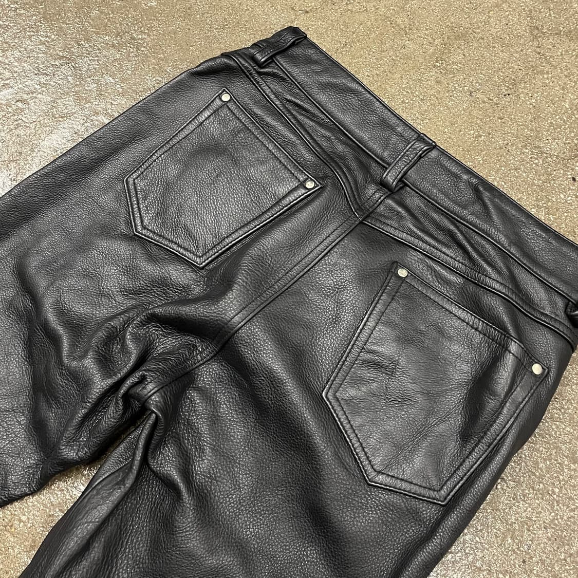 Maxler 가죽 라이더 팬츠 (31“) 상품이미지2