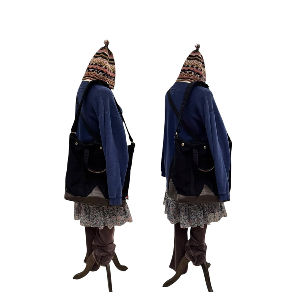 포터 COAL 2way 토트백 블랙 (M) 상품이미지10