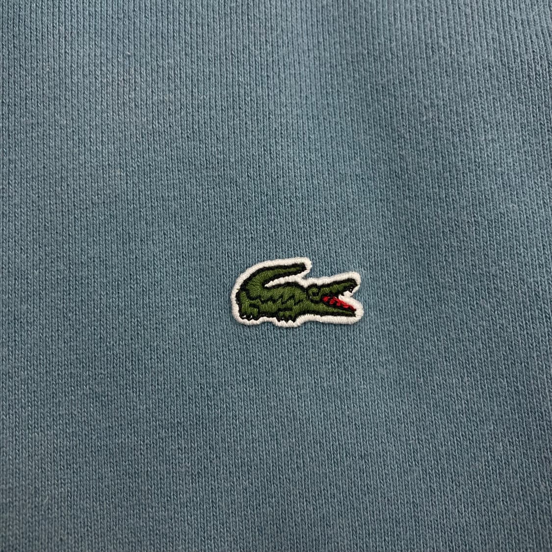라코스테 스카이 컬러 스몰 로고 후드티 상품이미지2