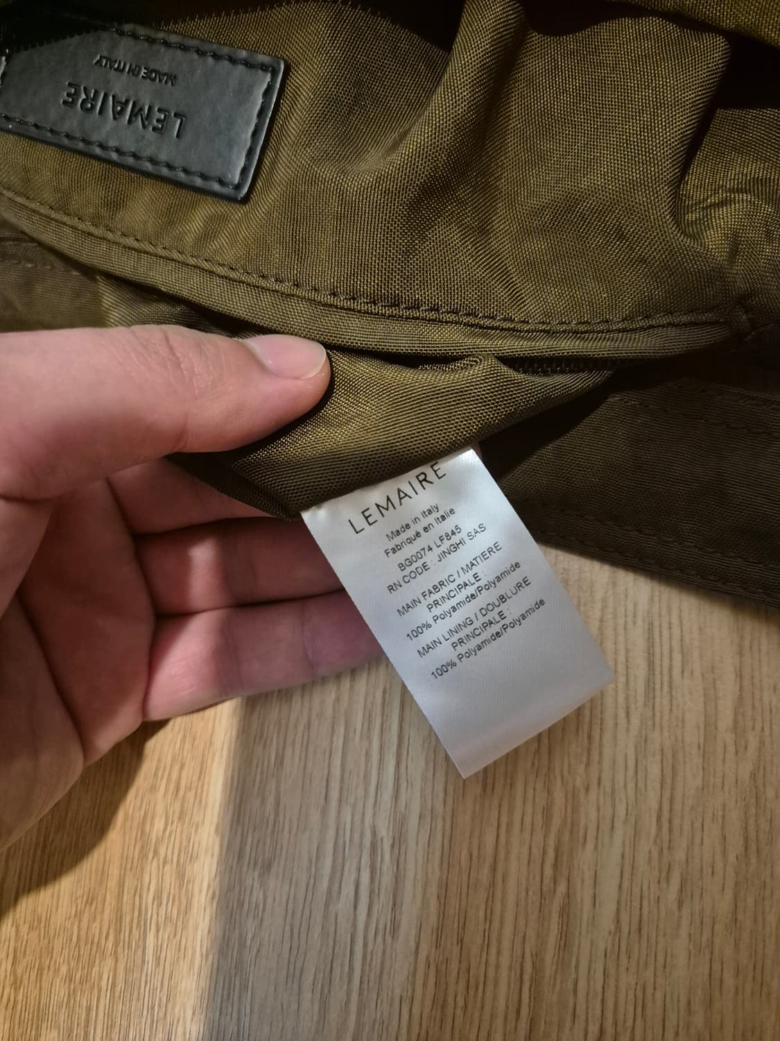 르메르 게임백 미디움 카키 상품이미지7