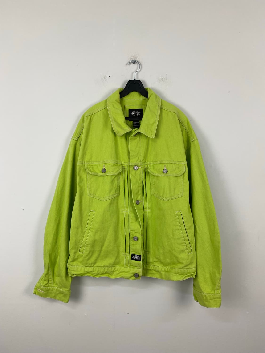디키즈 라임 데님 트러커 워크 자켓  L <571> 상품이미지1