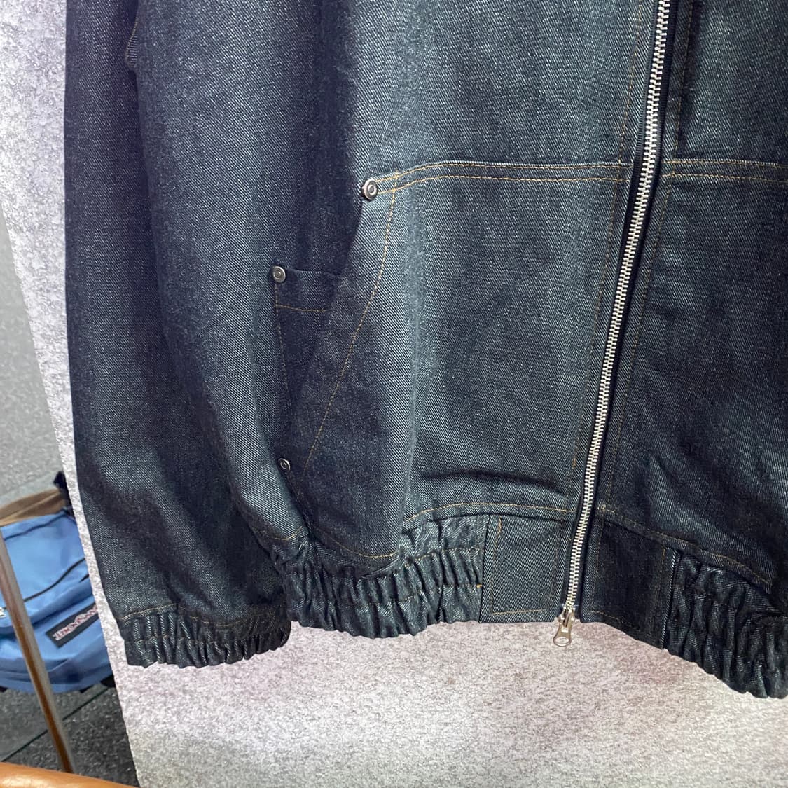 KEYPU 투웨이 흑청데님 자켓 B4672 상품이미지4