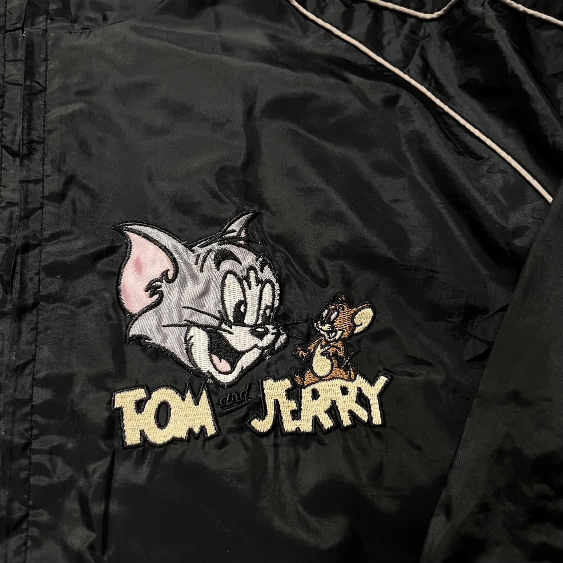 TOM&JERRY 빈티지 바람막이 (실측확인) 상품이미지4